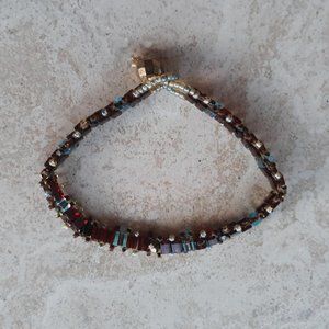 Brown Beaded Bracelet